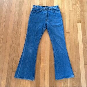 Levi’s Orange Tab 70s Bell Bottoms 646-0217 Women’s 30” Flare Levis